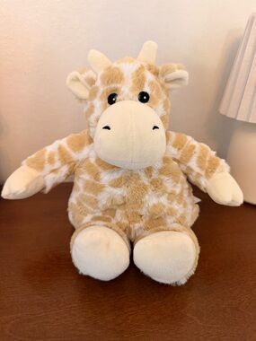 Warm & Cozy Giraffe Plush Microwaveable Heating Pad Stuffed Animal